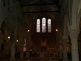Intérieur de l'église.
