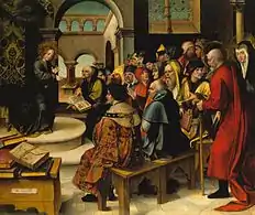 Jésus chez les docteursMusée d'art ancien, Lisbonne