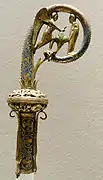 Crosse de l'Annonciation (déb XIIIe siècle, Louvre).