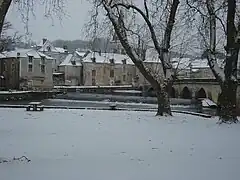 Cubjac sous la neige.