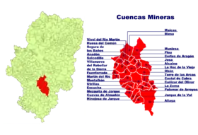 Localisation de Cuencas Mineras