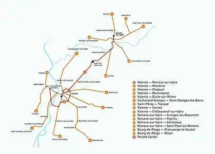 Projet Cycléo de Valence Romans Mobilités (2022-2026).