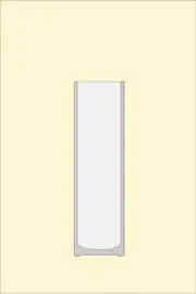 Produit d'extrusion avant coupe