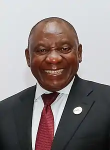 Afrique du Sud  Cyril Ramaphosa, président