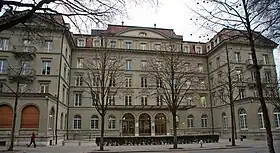 Le Bernerhof, siège du département fédéral des finances à Berne