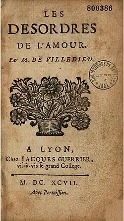 Image illustrative de l’article Les Désordres de l’amour