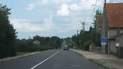 Présignalisation du créneau de dépassement