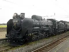 Train spécial a vapeur