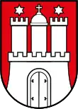 Blason de Ville libre et hanséatique de Hambourg