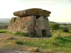 Le Dolmen de Sa Coveccada Sardaigne.