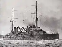 Le Danton à la mer. Lors de la Première Guerre mondiale, il effectue l’essentiel de ses missions en Méditerranée.