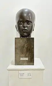 Portrait de L'enfant fou de Dario Furieri du XXe siècle