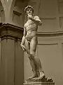 Le David de la piazza della Signoria.