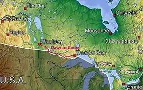 Image illustrative de l’article Route Dawson