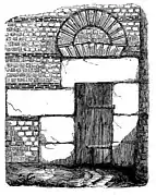 Poterne de l'ancien évêché (disparue).