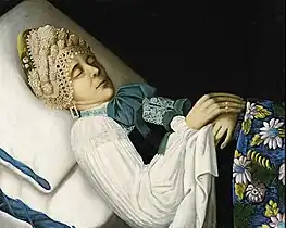 L'épouse d'un marchand de Toropets (Russie), XIXe&nbsp;siècle, Musée d'histoire et d'art de Iegorievsk