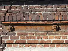 Détail du bâtiment.