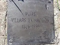 « Puits Villars Extraction, 1826-1895 ».