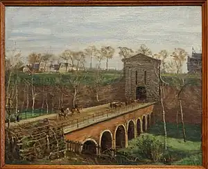 La porte d'Amiens à Arras 1883 Musée des Beaux-Arts d'Arras