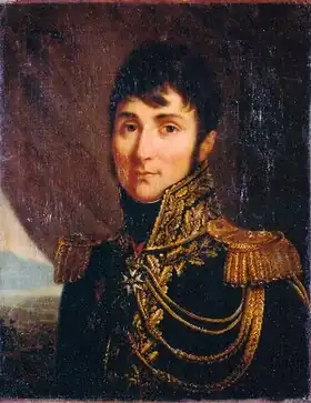 Portrait en buste d'un général de Napoléon.