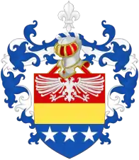 Les armes de la famille Dewandre ont été enregistrées par le Conseil le 12 janvier 2013,