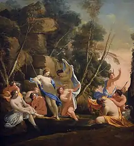Diane et Actéon (vers 1630), huile sur toile, 223 × 266 cm, Paris, Petit Palais.