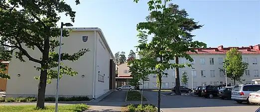 L'art du cirque est enseigné dans les locaux de l'école de Dickursby.