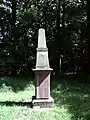 Obélisque érigé en mémoire de Carl Christoph von Hoffmann