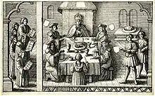 Diner à l'occasion de l'investiture de Ferdinand I