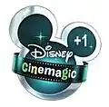 Ancien logo de Disney Cinemagic +1 du 4 septembre 2007 au 8 mai 2015.