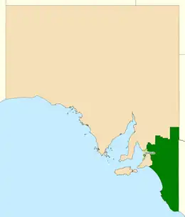 Carte de la circonscription.