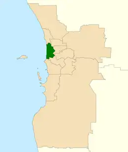 Carte de la circonscription.