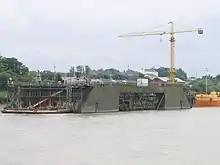 Dock flottant du Pellerin