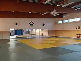 Dojo du Centre omnisports du Cucheron.