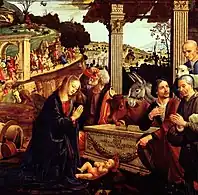 Domenico Ghirlandaio - 1485L’Adoration des Bergers.