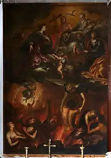 Intercession de la Vierge pour les âmes du purgatoire, Bastia