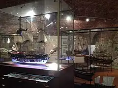 Maquette de la Boussole.