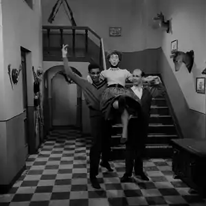 Donald Jones, Mimi Kok et Henk van Ulsen (nl) en 1958.