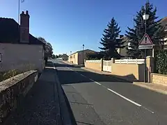 La rue Principale en 2017.