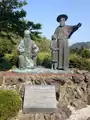 Statue représentant le Père Fraineau, église Dōzaki.