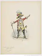Costume de Boum pour La Grande-Duchesse de Gérolstein de Jacques Offenbach (1867)
