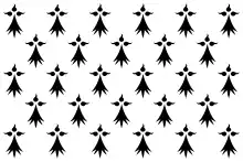 Drapeau du duché de Bretagne
