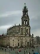 Cathédrale de la Sainte-Trinité de Dresde.