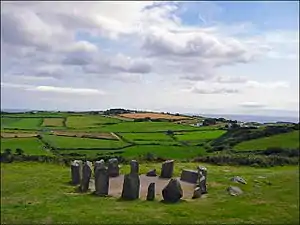 Cromlech de Drombeg, Cercle de pierre de Drombeg (Comté de Cork)