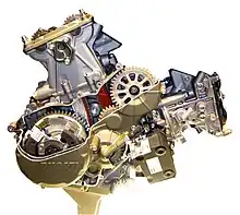 Moteur de Ducati 1199 Superleggera (2011)