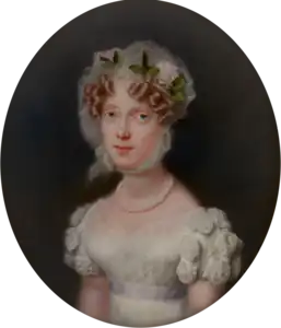 Marie-Caroline de Bourbon, duchesse de Berry, 1820, localisation inconnue.