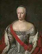 Duchesse de Courlande au Musée national d'histoire de Lettonie.