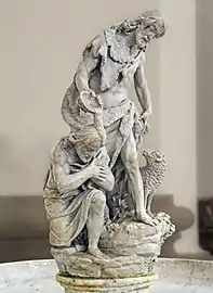 Le baptême du christ par Antonio Bonazza.