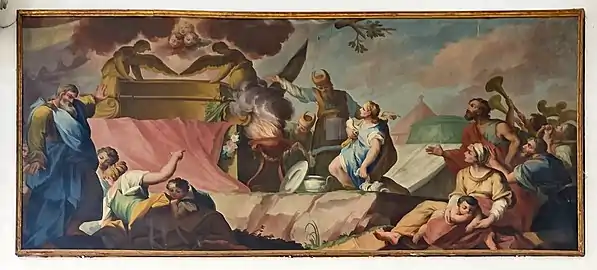 La remise des tables de la Loi.