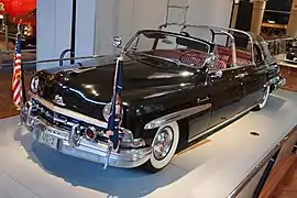 Voiture présidentielle Lincoln 1950.